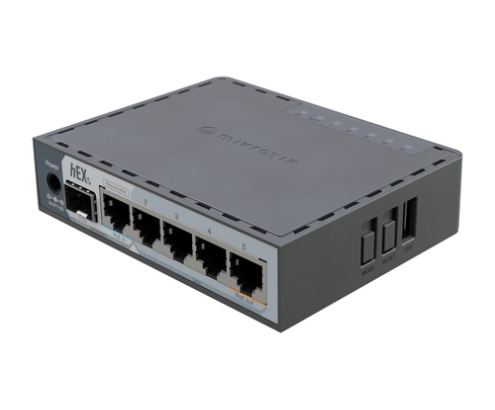 Mikrotik E60IUGS router Gigabit Ethernet Negro