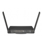 Mikrotik hAP acÂ³ router inalámbrico Gigabit Ethernet Doble banda PoE (2,4 GHz / 5 GHz) Negro