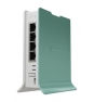 Mikrotik hAP router inalámbrico Gigabit Ethernet Banda única (2,4 GHz) Verde, Blanco