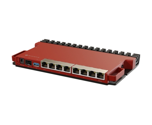 Mikrotik L009UiGS-RM router 2.5 Gigabit Ethernet, Gigabit Ethernet Rojo