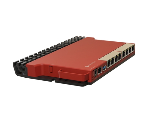 Mikrotik L009UiGS-RM router 2.5 Gigabit Ethernet, Gigabit Ethernet Rojo