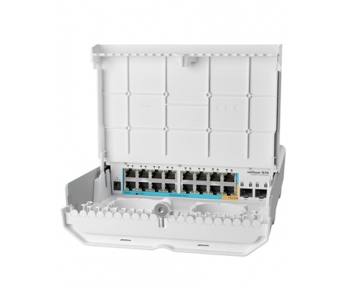 Mikrotik netPower 15FR Fast Ethernet 10/100 EnergÍ­a sobre Ethernet PoE Blanco