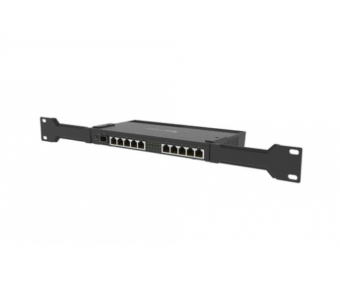Mikrotik RB4011IGS+RM router Gigabit Ethernet Negro