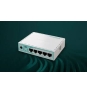 MikroTik RouterBOARD E50UG. hEX. 5x Gigabit. USB.  micro SD