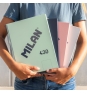 Milan 57141E80B cuaderno y block A4 80 hojas Rosa