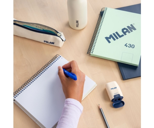 Milan 57151E80BG cuaderno y block A5 80 hojas Beige