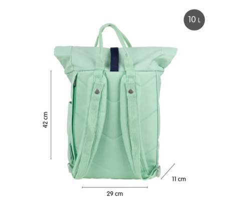 Milan 624302SNCGR mochila City backpack Verde Poliéster