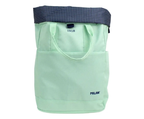 Milan 624302SNCGR mochila City backpack Verde Poliéster
