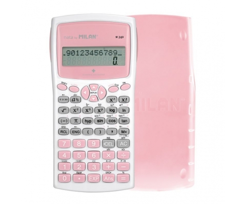 Milan BlÍ­ster calculadora cientÍ­fica M240 rosa, Edición +