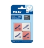 Milan BMM9215 goma Caucho Rosa, Blanco 4 pieza(s)