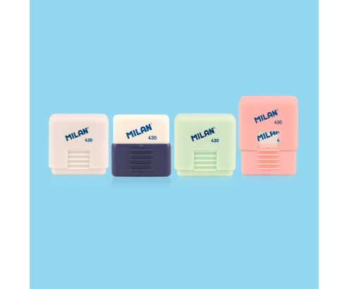 Milan CMMS430SNC goma Caucho Beige, Azul, Verde, Rosa 30 pieza(s)