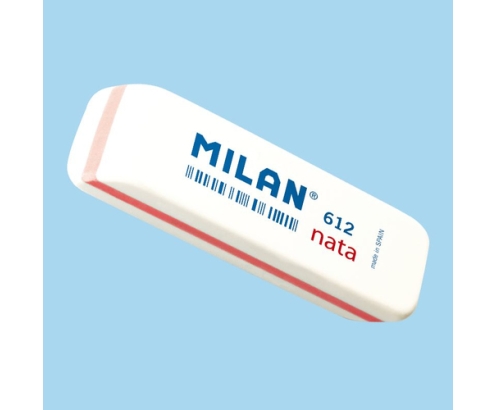 Milan CPM612 goma Plástico Blanco 12 pieza(s)