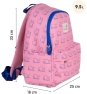 Milan Mochila escolar infantil casual 9.5 l Rosa