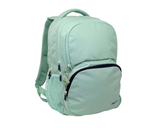 Milan Serie 1918 Mochila Escolar 25L - 3 Bolsillos Delanteros + 2 Bolsillos Laterales - Asas Regulables y Acolchadas - Tama?o 46,5 624604SNCGR