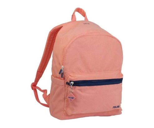 Milan Serie 1918 Mochila Urbana 22L - Bolsillo Delantero + 2 Bolsillos Laterales - Asas Regulables y Acolchadas - Tama?o 41x30x18c 624605SNCP