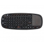 Mini teclado phoenix bluekey presenter bluetooth mini receptor usb con touchpad y puntero laser negro PHBLUKEYPRESENTER