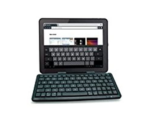 Mini teclado phoenix inalambrico bluetooth keytablet multimedia soporte universal para tablet ipad negro PHKEYTABLET