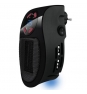 MINICALEFACTOR CERAMICO PORTATIL TAURUS TROPICANO PLUG HEATER 500W 2 INTENSIDADES CAUDAL AIRE CALIENTE TEMPORIZADOR NEGRO 947.428.000