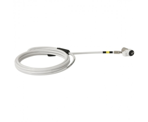 Mobilis 001272 cable antirrobo Negro, Blanco, Amarillo 2 m