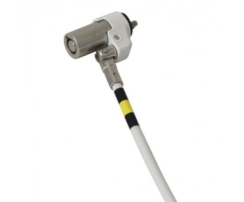 Mobilis 001272 cable antirrobo Negro, Blanco, Amarillo 2 m