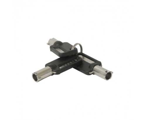 Mobilis 001272 cable antirrobo Negro, Blanco, Amarillo 2 m