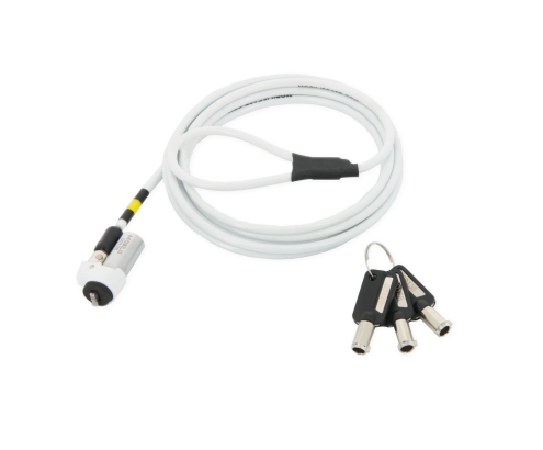 Mobilis 001328 cable antirrobo Blanco 1,8 m