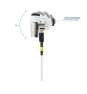 Mobilis 001329 cable antirrobo Blanco 1,8 m