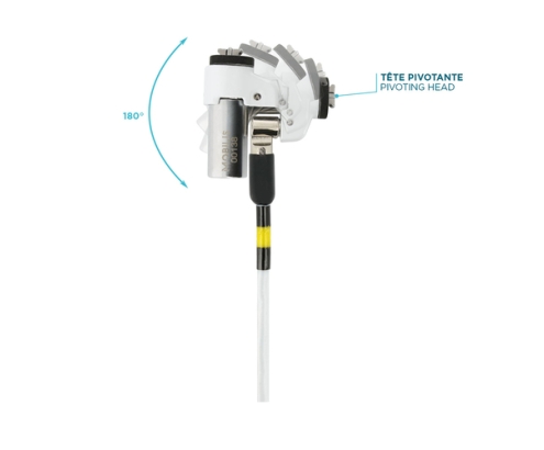 Mobilis 001329 cable antirrobo Blanco 1,8 m