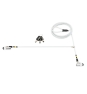Mobilis 001331 cable antirrobo Blanco 1,8 m