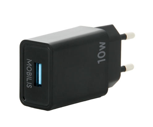 Mobilis 001360 cargador de dispositivo móvil Universal Negro Corriente alterna Auto