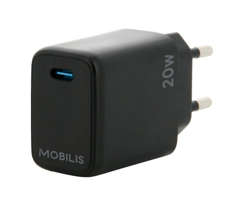 Mobilis 001361 cargador de dispositivo móvil Universal Negro Corriente alterna Auto