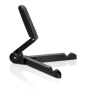 Mobilis Portable Fold-up Stand Soporte pasivo Teléfono móvil/smartphone, Tablet/UMPC Negro