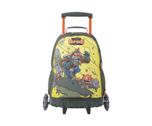 MOCHILA ESCOLAR CON RUEDAS GRANDE DE CARTOONS TOTTO MJ03BWM003-2310-4DJL