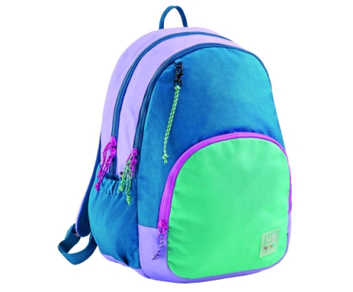 MOCHILA TRIPLE OSLO RECICLADA RIDER PURPLE MIQUELRIUS MR19342