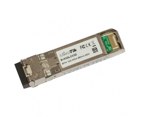 MODULO MIKROTIK SFP + MULTI MODO 300 S+85DLC03D