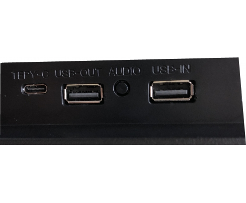 Monitor Zeromax ZM-D24IR-USB2, IPS, FullHD, regulable, USB-C, USB 2.0