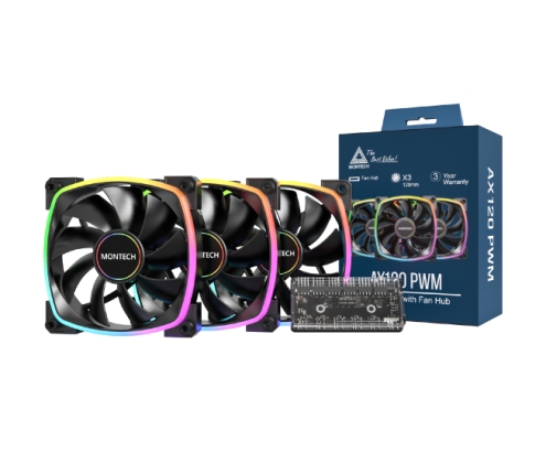 Montech AX120 3 IN 1 Módulo de ventilador