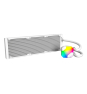 Montech HyperFlow ARGB 360 Procesador Sistema de refrigeración líquida todo en uno 12 cm Blanco 1 pieza(s)