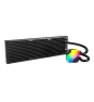 Montech HyperFlow ARGB 360 Procesador Sistema de refrigeración líquida todo en uno 12 cm Negro 1 pieza(s)