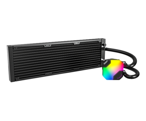 Montech HyperFlow ARGB 360 Procesador Sistema de refrigeración líquida todo en uno 12 cm Negro 1 pieza(s)