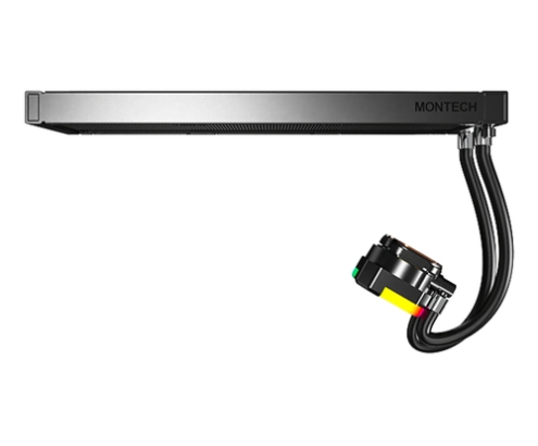 Montech HyperFlow ARGB 360 Procesador Sistema de refrigeración líquida todo en uno 12 cm Negro 1 pieza(s)