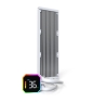 Montech HyperFlow Digital 360 Procesador Sistema de refrigeración líquida todo en uno 12 cm Blanco 1 pieza(s)