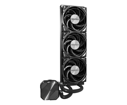 Montech HyperFlow Silent 360 Procesador Sistema de refrigeración líquida todo en uno 12 cm Negro 1 pieza(s)