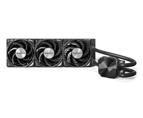 Montech HyperFlow Silent 360 Procesador Sistema de refrigeración líquida todo en uno 12 cm Negro 1 pieza(s)