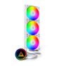 Montech LightFlow ARGB 360 Procesador Sistema de refrigeración líquida todo en uno 12 cm Blanco 1 pieza(s)