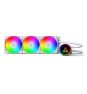 Montech LightFlow ARGB 360 Procesador Sistema de refrigeración líquida todo en uno 12 cm Blanco 1 pieza(s)