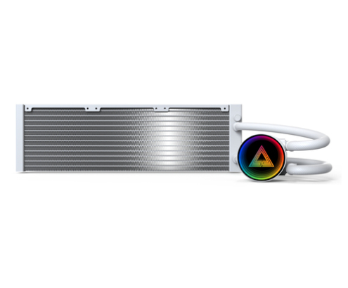 Montech LightFlow ARGB 360 Procesador Sistema de refrigeración líquida todo en uno 12 cm Blanco 1 pieza(s)