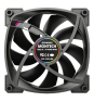 Montech RX120 PWM Carcasa del ordenador Ventilador 12 cm Negro 1 pieza(s)