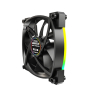 Montech RX120 PWM Carcasa del ordenador Ventilador 12 cm Negro 1 pieza(s)