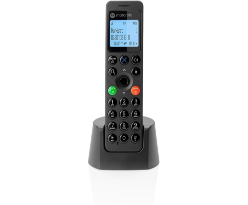 Motorola DOT201 Teléfono DECT Identificador de llamadas Negro